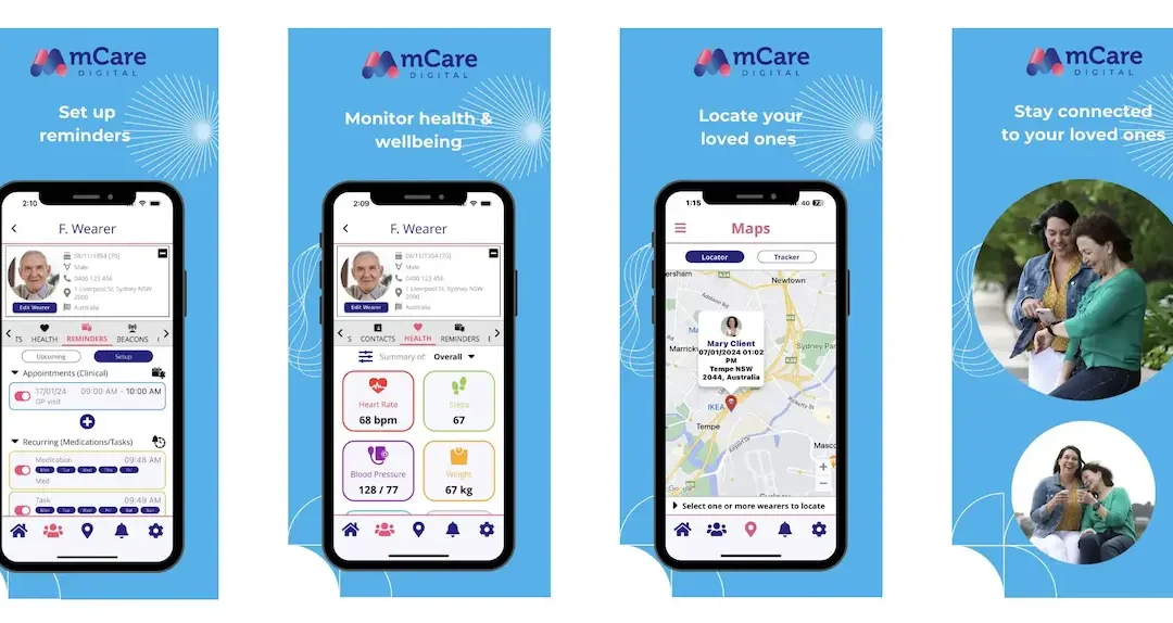 Spotlight: How to Use the mCare Digital App Maps Feature to Locate and Track a GPS Watch
